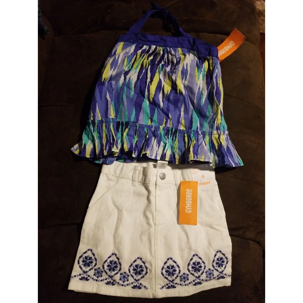 Gymboree sparkle safari 4 outfit‎ nwt